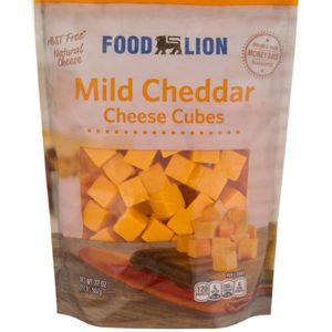 Natural Mild Cheddar Cheese Cubes