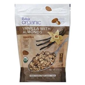 Organic Granola, Vanilla With Almonds