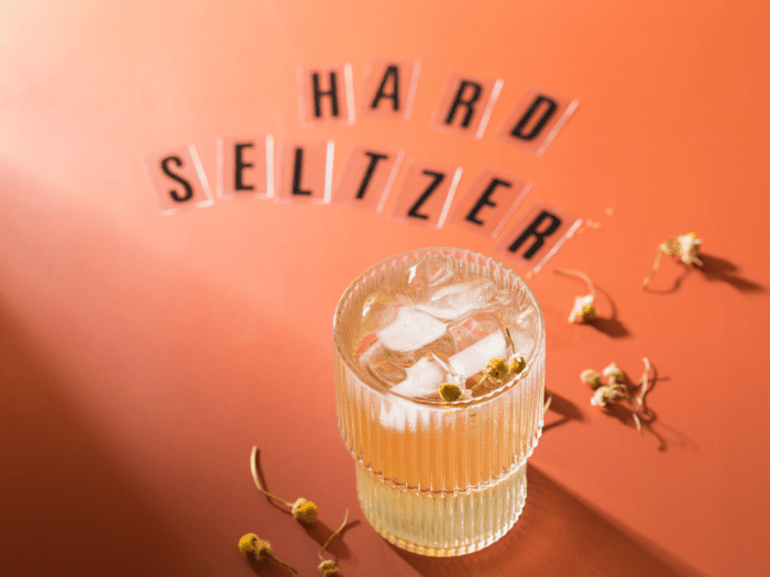 Pumpkin spice hard seltzer