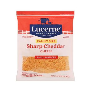 Sharp Cheddar Cheese, Fancy Shredded