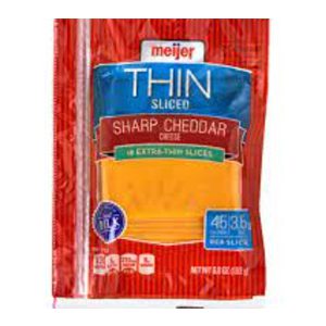 Sharp Cheddar Cheese Slices