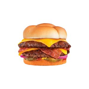 Single Cheddar ButterBurger with Bacon