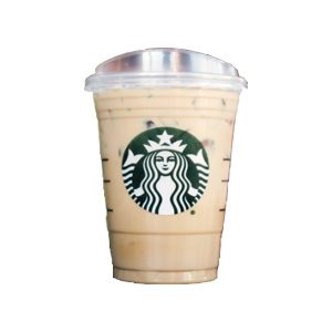 Starbucks Iced Blonde Vanilla Bean Latte with Soy milk