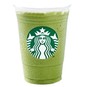 Starbucks Iced Matcha Green Tea Latte with Almond milk