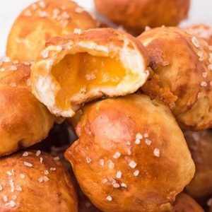 Stuffed Pretzel Bites, Cheddar