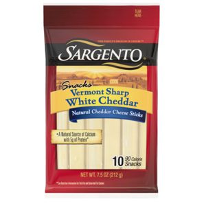 Vermont Sharp White Cheddar Snacks Cheese Stick