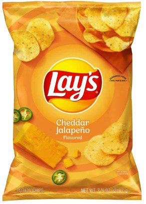 Wavy Potato Chips, Cheddar Jalapeno