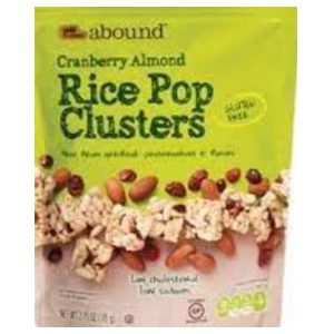 Abound, Cranberry Almond Rice Pop Clusters