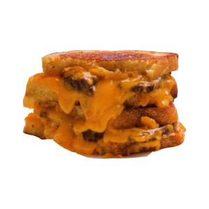 BBQ Steak & Cheddar Grilled Sandwich, medium