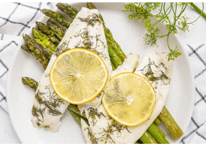 Baked Lemon Sole