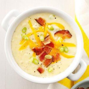 Baked Potato Soup with Cheddar & Bacon, medium