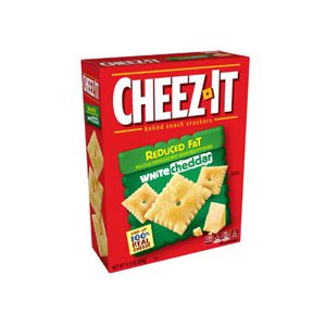 Baked Snack Crackers, White Cheddar, Reduced-Fat