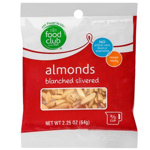 Blanched Slivered Almonds