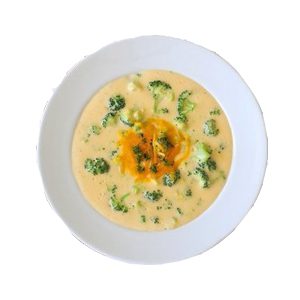 Broccoli & Cheddar Soup, without crackers