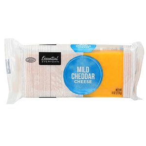 Deli Style Cheddar Cheese Slices, Mild