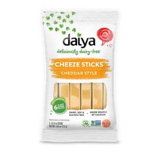 Deluxe Cheddar Style Dairy Free Cheeze Sticks