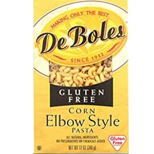 Dry Gluten Free Rice Pasta: Elbow Style Pasta & Cheese or Shells & Cheddar