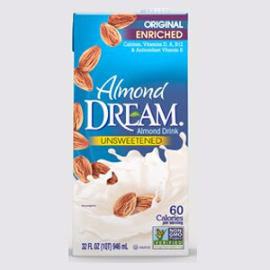 Enriched, Unsweetened Vanilla Almond Drink