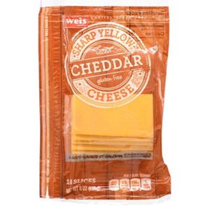 Sharp Yellow Cheddar Cheese, Low Fat