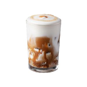 Starbucks Blonde Caramel Cloud Macchiato with Coconut milk