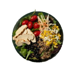 StarbucksZesty Chicken & Black Bean Salad Bowl, with Dressing