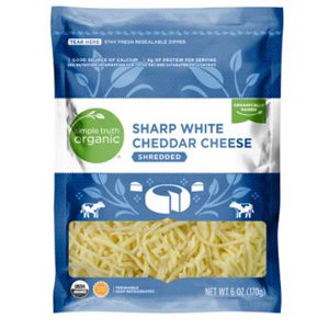 White Cheddar Finely Shredded Cheese