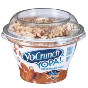 Yopa! Greek, Vanilla Yogurt, with Toasted Almonds