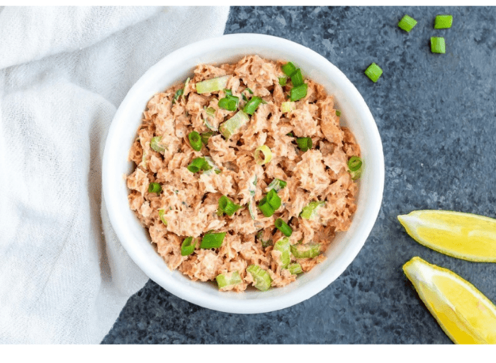 keto salmon salad