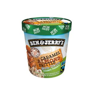 Caramel Almond Brittle Non-Dairy Dessert