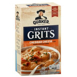 Cheddar Cheese Instant Grits, dry