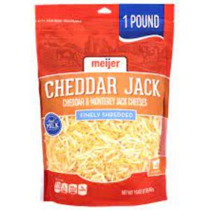 Cheddar Jack Cheese, Finely Shredded