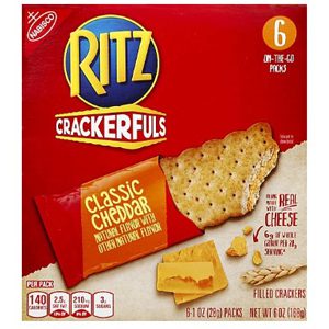 Crackerfuls, Classic Cheddar Filled Crackers