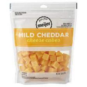 Creamy Mild Cheddar Cheese Cubes