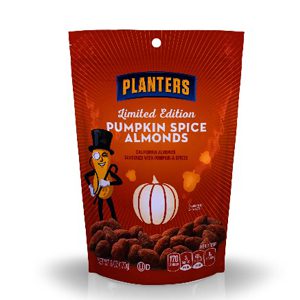 Flavored Almonds, Spiced Pumpkin Pie