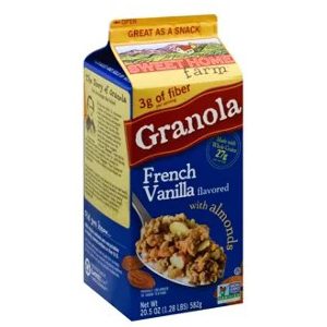 Granola, French Vanilla Cereal, with Almonds