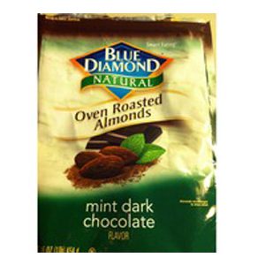 Mint Dark Chocolate Oven Roasted Almonds