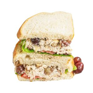 Napa Almond Chicken Salad Sandwich on Sesame Semolina