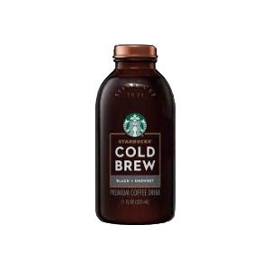 Starbucks Iced Coffee, black, unsweetened