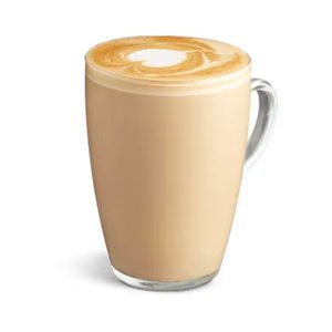 Sugar-free Vanilla Caffe Latte with Almond Milk, without whipped cream