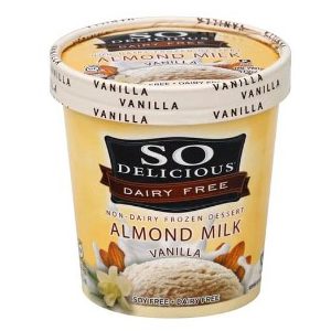 Vanilla Frozen Almond Milk Dessert