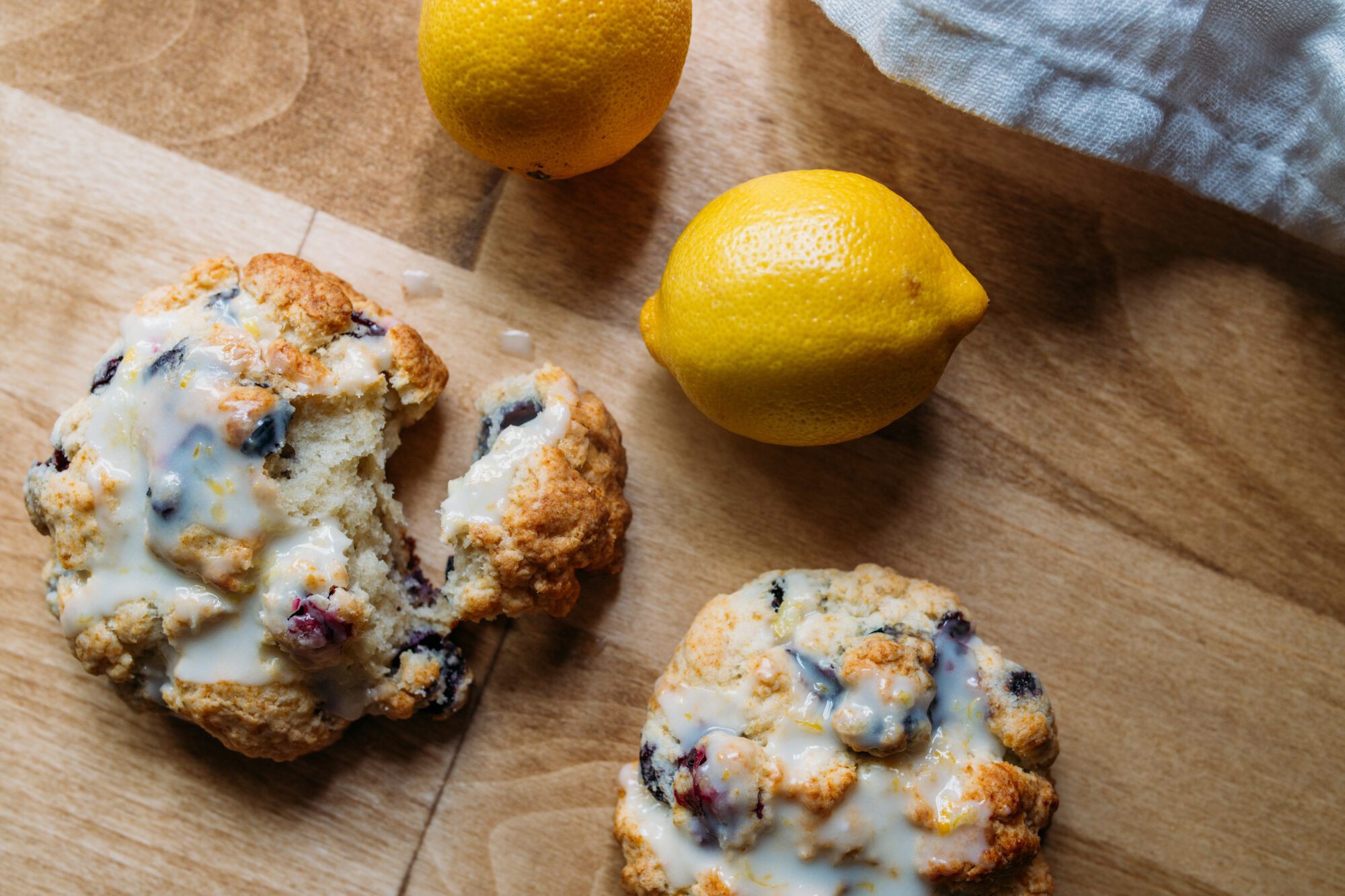 blueberry scones