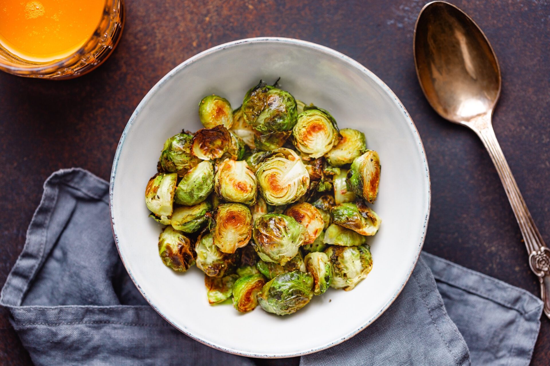 Air Fryer Brussels Sprouts Recipe - Keto Friendly Side Dish