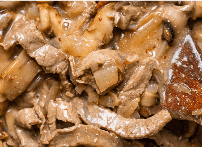 beef stroganoff