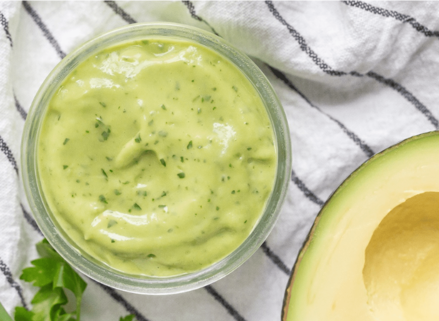 Green goddess sauce dressing