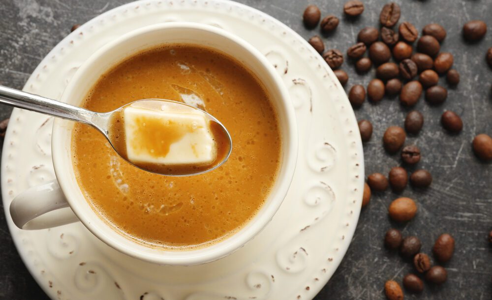 Butter in coffee for keto diet