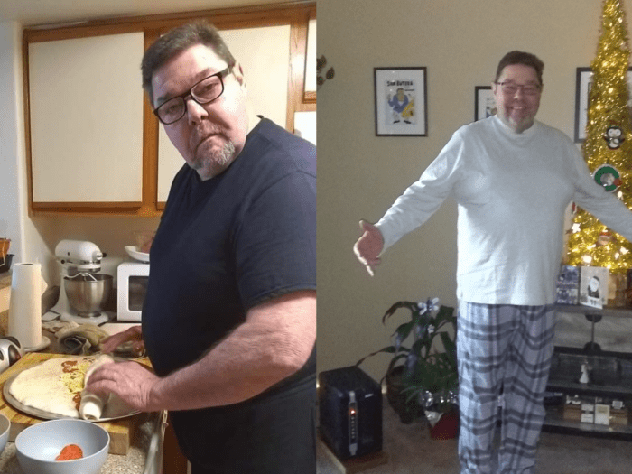 Thomas Garvey before and after keto success story