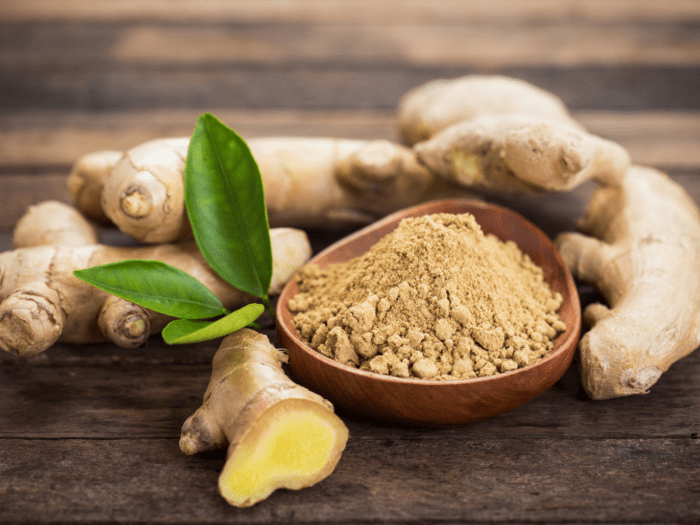 Fresh and dried ginger root is keto