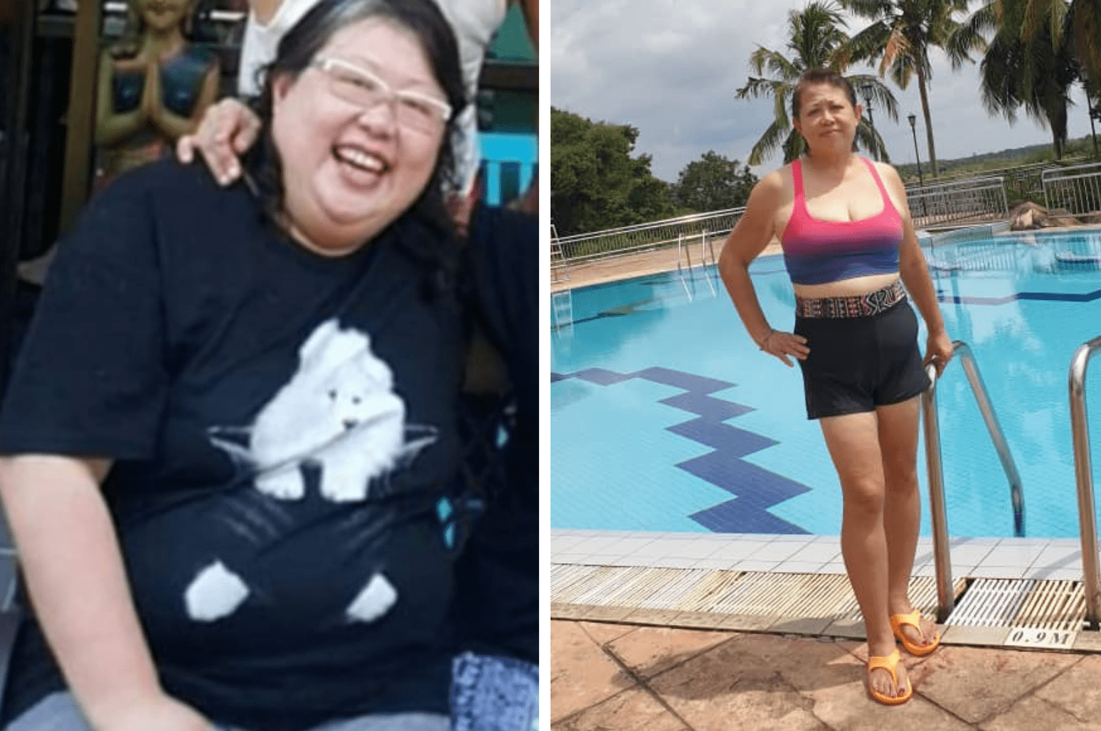 Sharine Teo success story before and after
