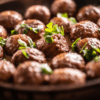 Keto winter recipe of meatballs