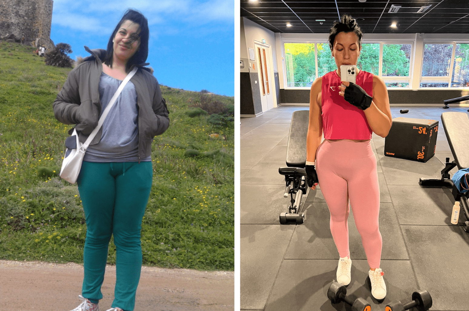 Simone Zucca's before and after photos